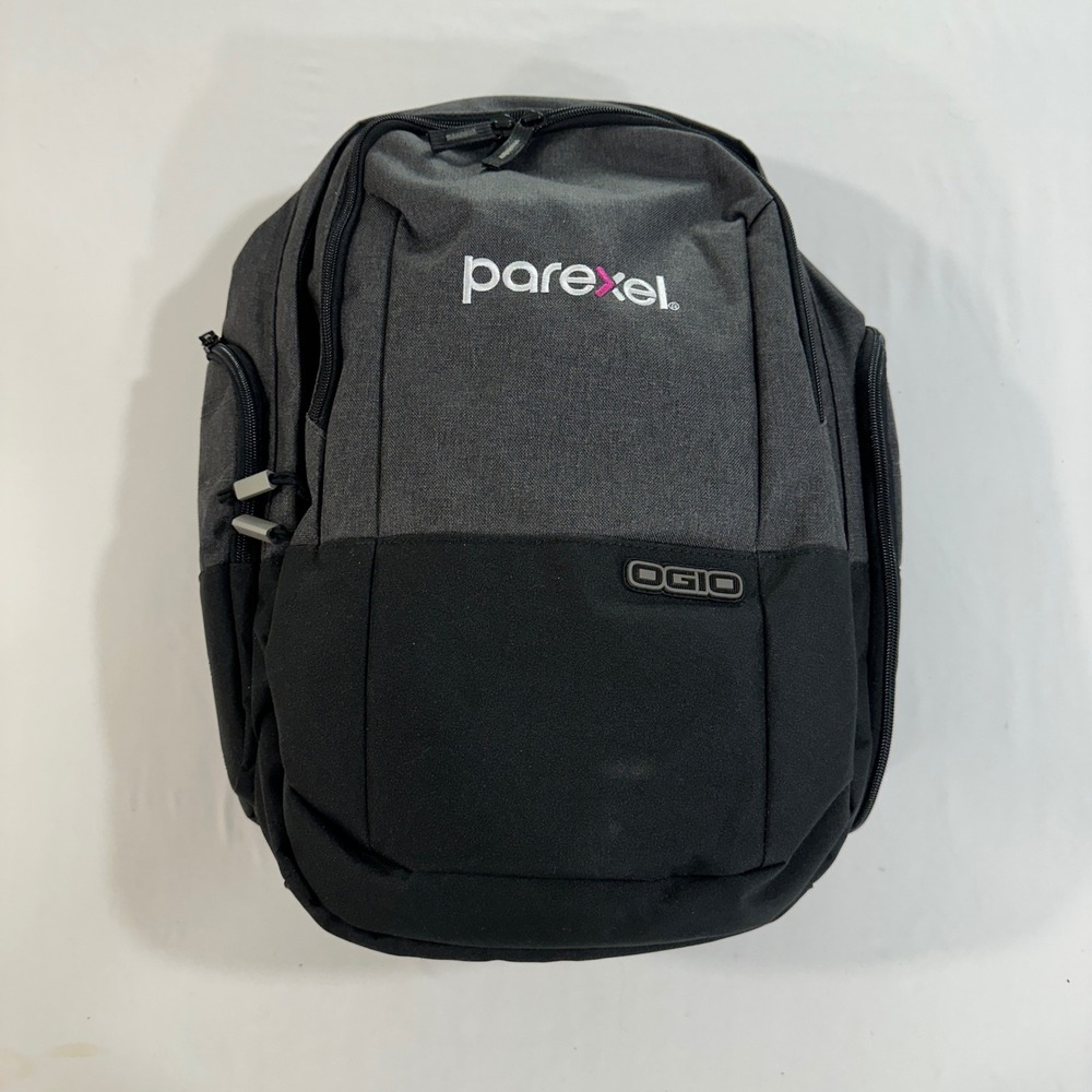 OGIO‎ Backpack Laptop Bag Heather Grey Black Padded Straps Travel School Mens